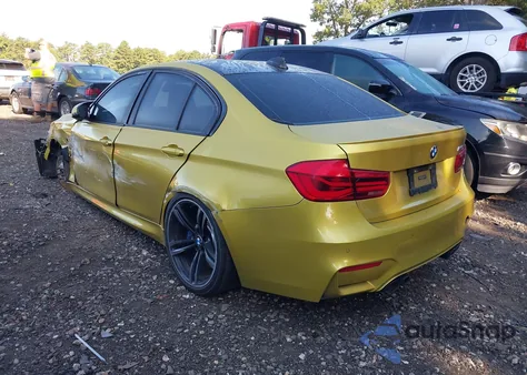 2016 BMW M3 from USA, damaged, VIN WBS8M9C59G5E68255